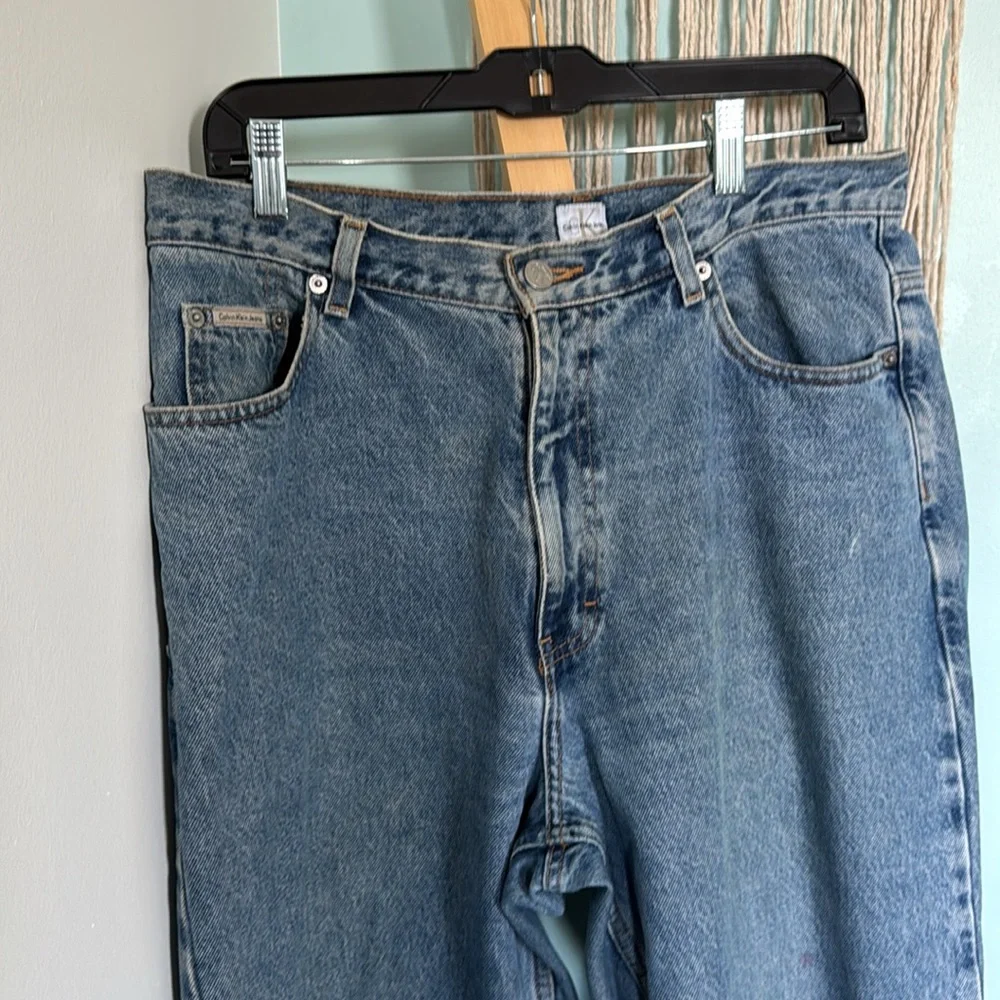 Calvin Klein Jeans baggy fit blue jeans - Picture 3 of 6